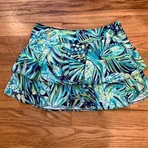 Lilly Pulitzer Luxletic Skirt / Skort, Large